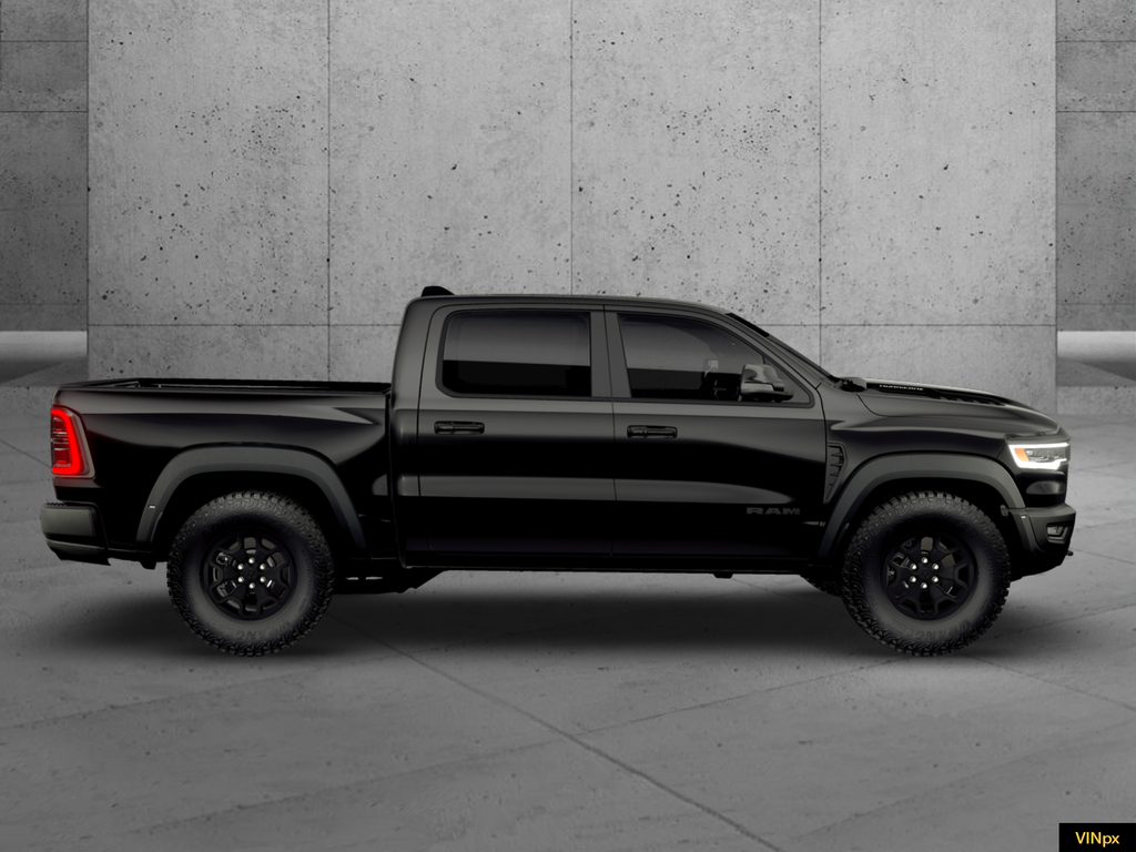 New 2026 Diamond Black Crystal Pearl-Coat Exterior Paint RAM RHO image 8