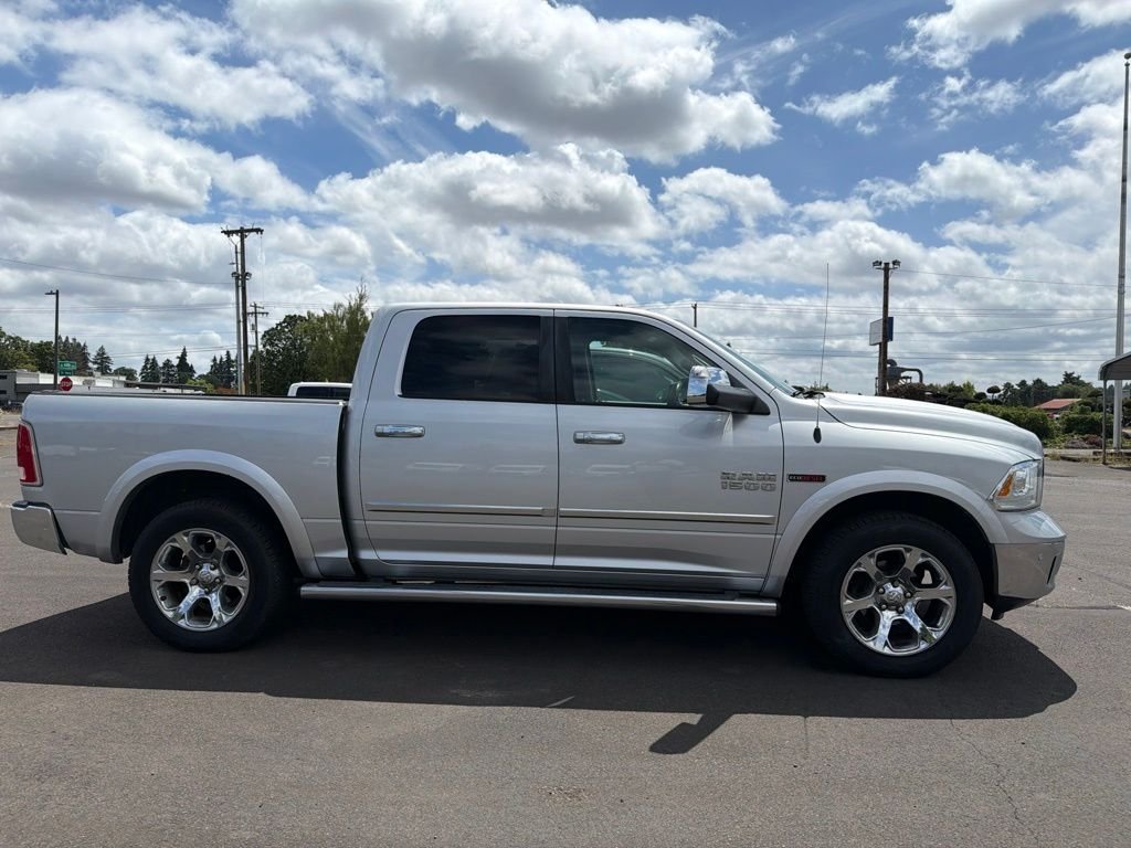 Used 2016 Bright Silver Clearcoat Metallic Ram Laramie image 3