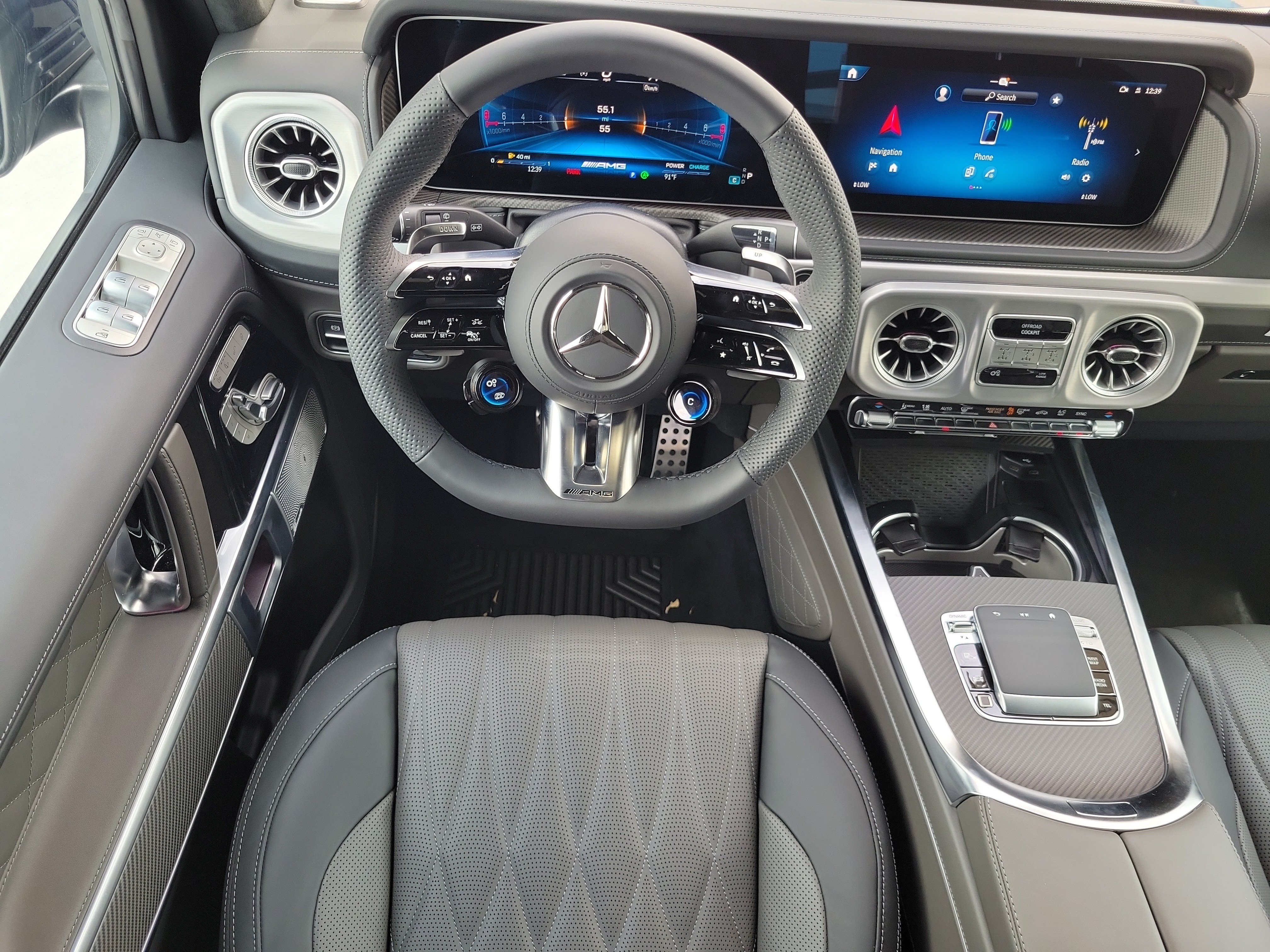 New 2027 MANUFAKTUR Dark Blue Non-Metallic Mercedes-Benz AMG® G 63 SUV image 43