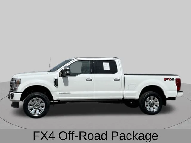 Used 2022 White Ford Platinum image 3