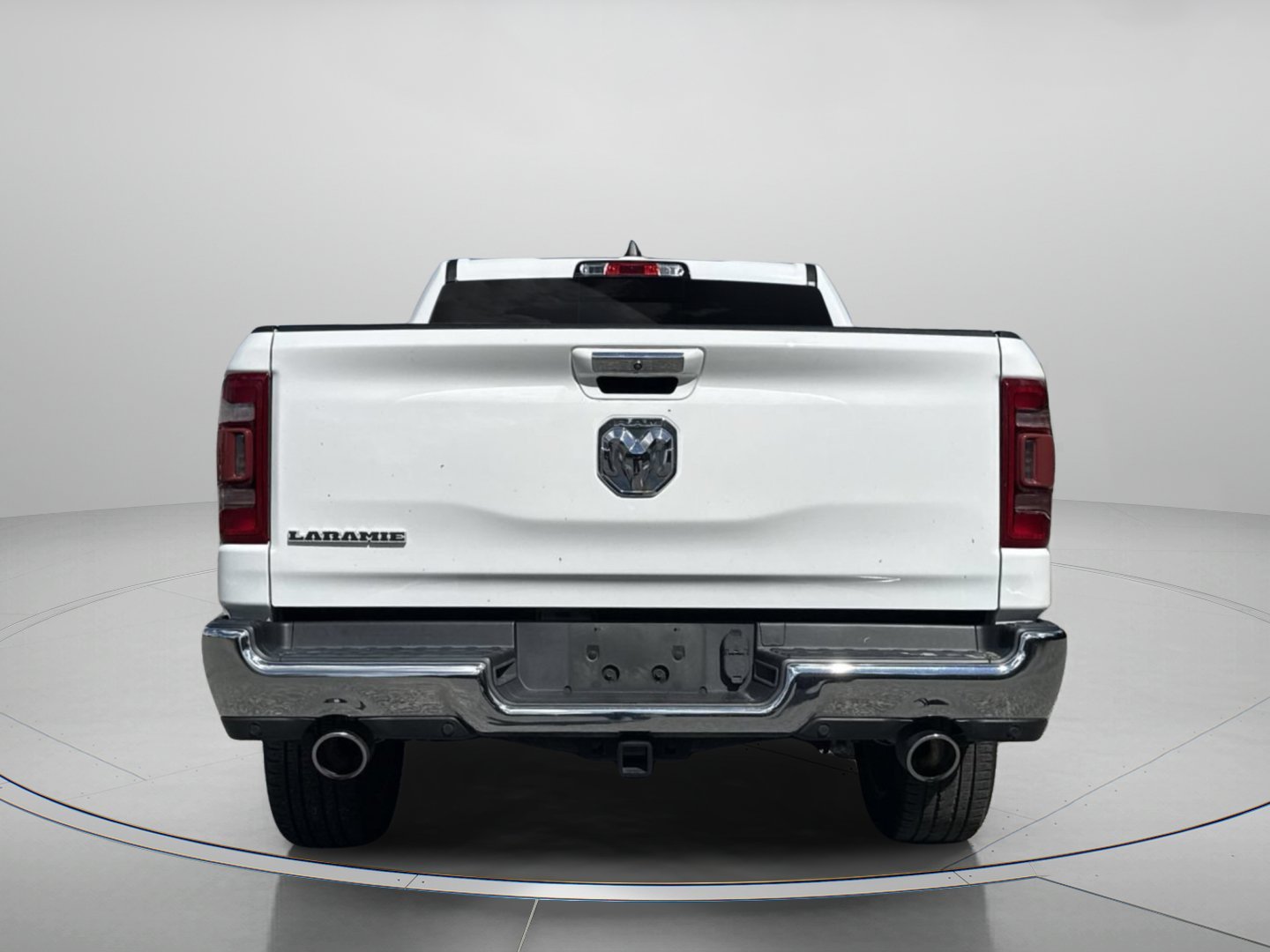 Used 2020 Bright White Clearcoat Ram Laramie image 3