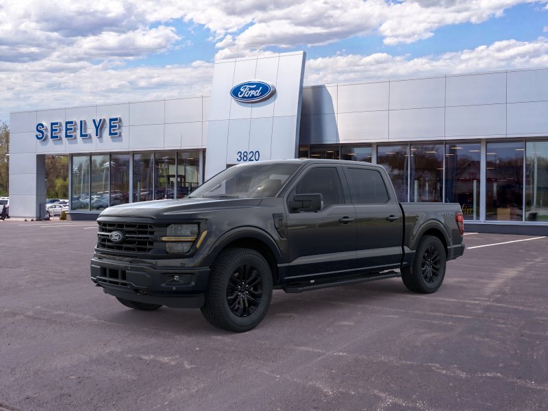 New 2026 Agate Black Metallic Ford XLT image 2