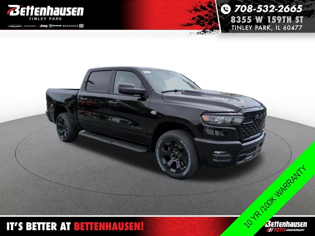 New 2026 Diamond Black Crystal Pearl-Coat Exterior Paint RAM  image 4