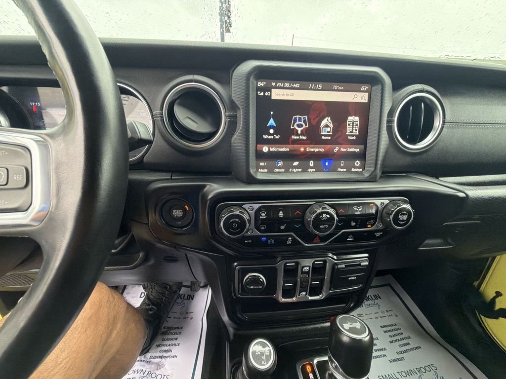 Used 2023 Yellow Jeep Sahara 4xe image 19