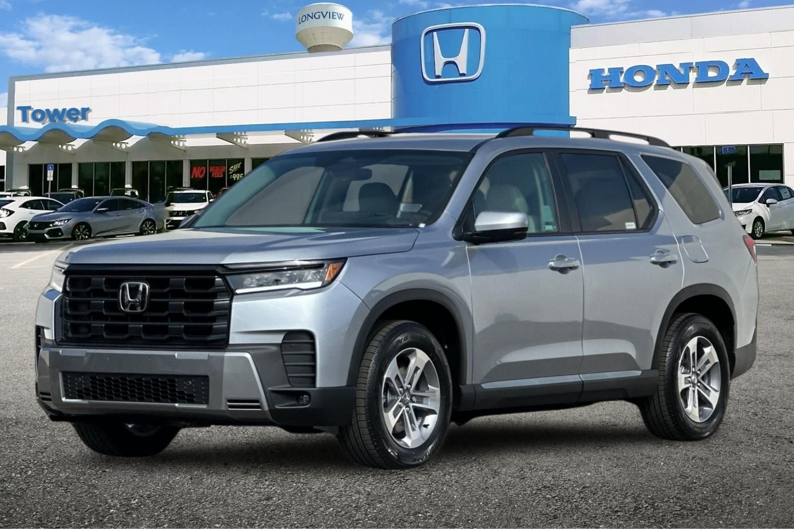 New 2026 Solar Silver Metallic Honda EX-L image 8