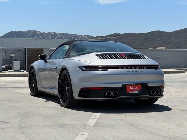 Used 2021 GT Silver Metallic Porsche Targa 4S image 32