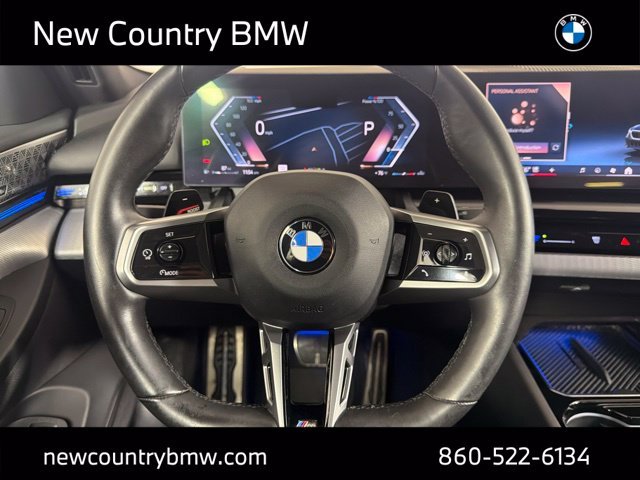 Used 2024 Black Sapphire Metallic BMW 530i xDrive image 14