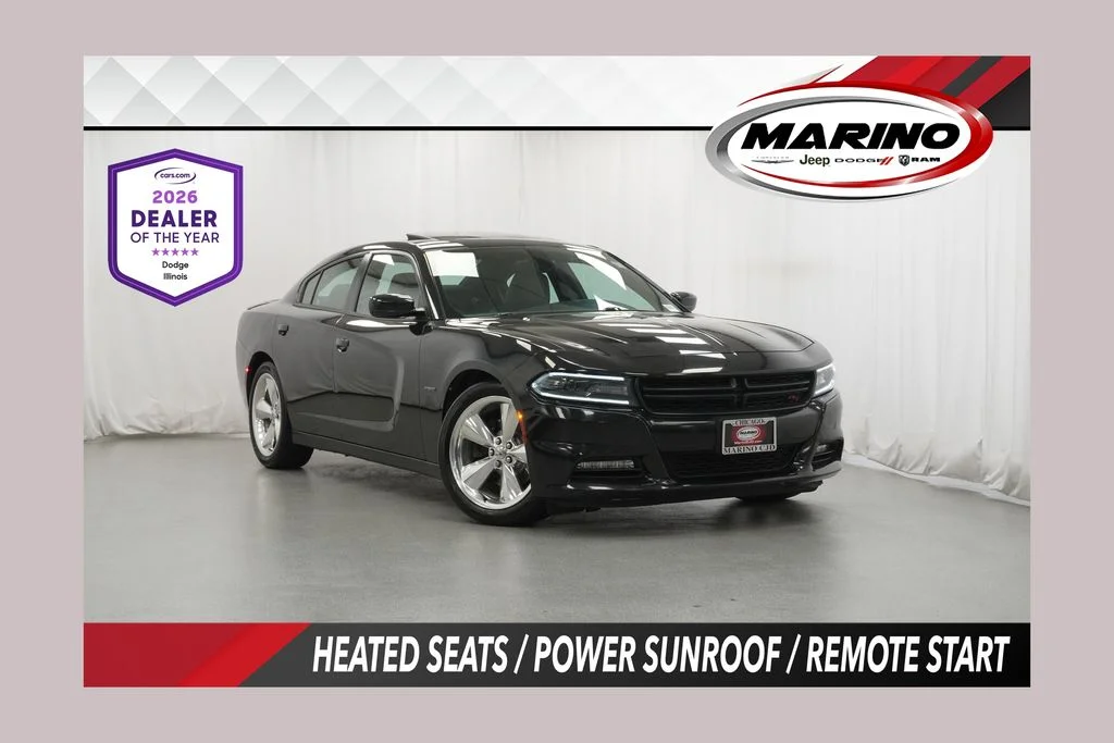 Used 2015 Black Dodge R/T image 1