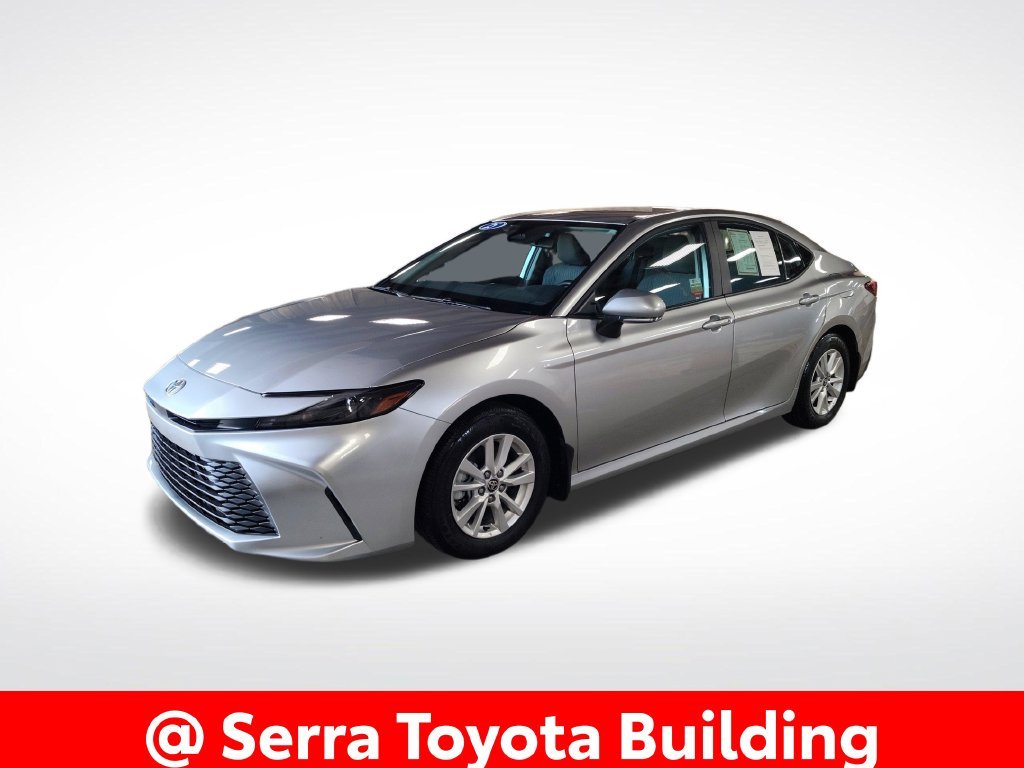 Certified Used 2025 Silver Toyota LE image 1