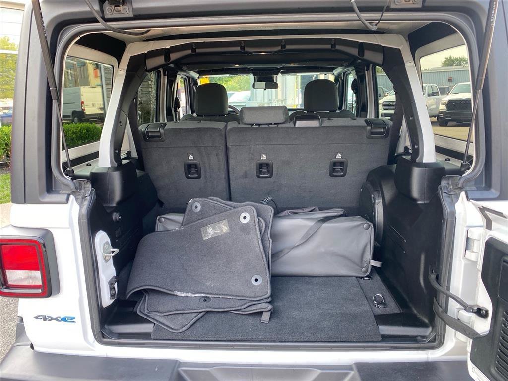 Used 2024 Bright White Clearcoat Jeep Sport S image 24
