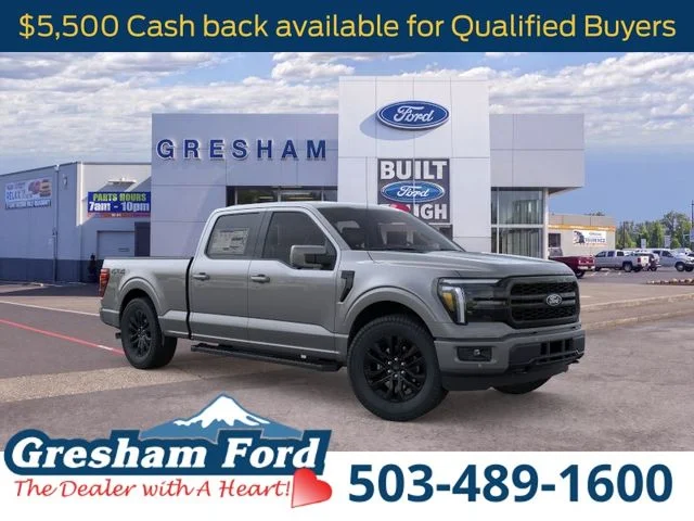 New 2026 Carbonized Gray Metallic Ford Lariat image 7