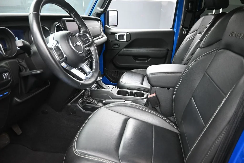 Certified Used 2023 Blue Jeep Sahara 4xe image 17