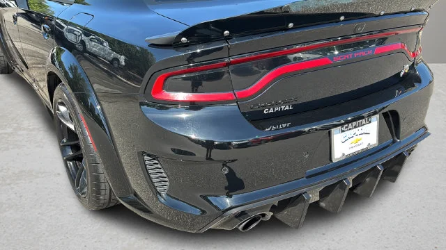 Used 2022 Black Dodge R/T Scat Pack Widebody image 35
