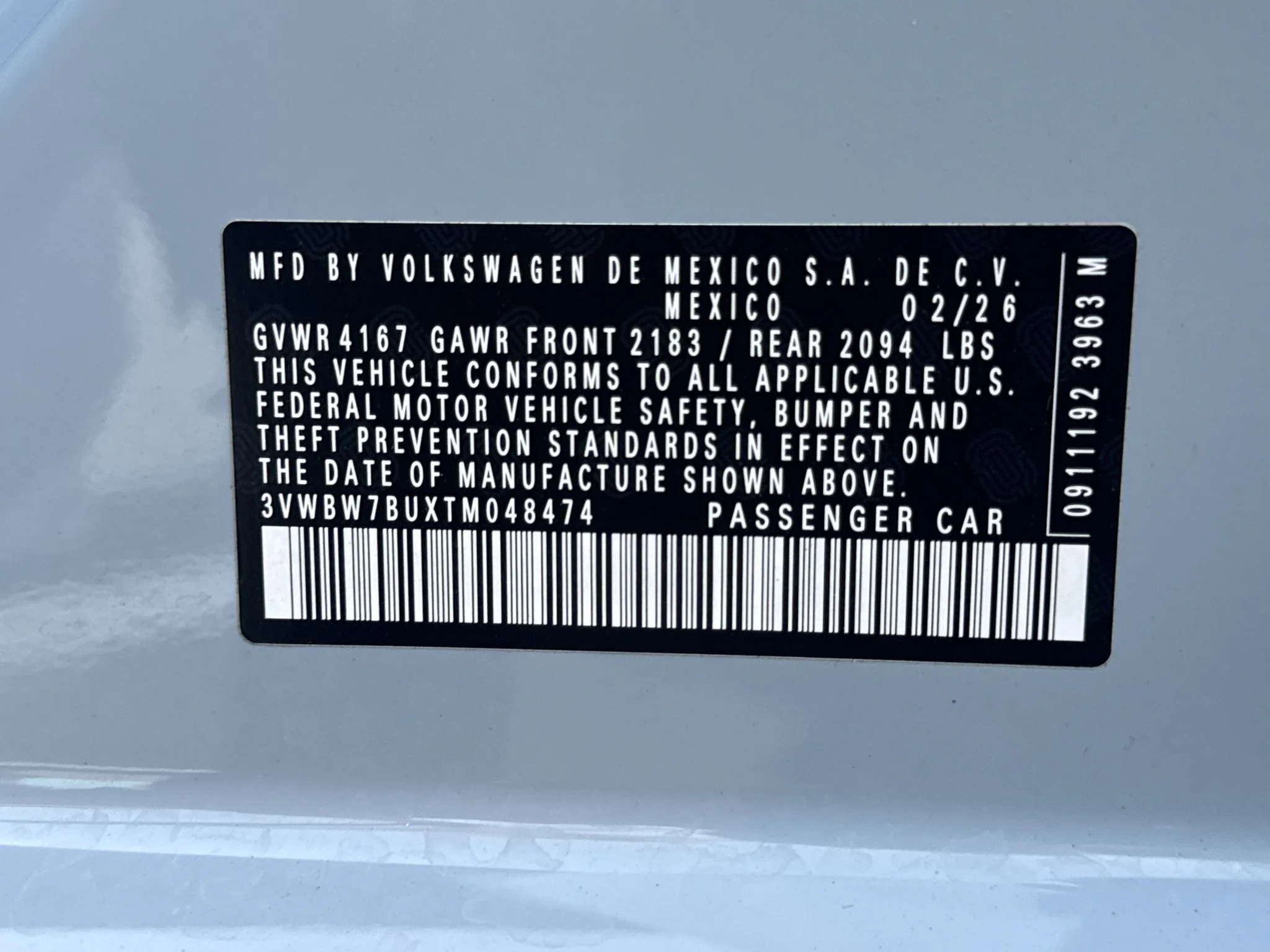 Used 2026 Monument Gray Volkswagen Sport image 34