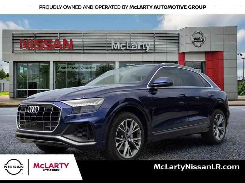 Used 2021 Blue Metallic AUDI PREMIUM PLUS 55 TFSI QUATTRO image 1