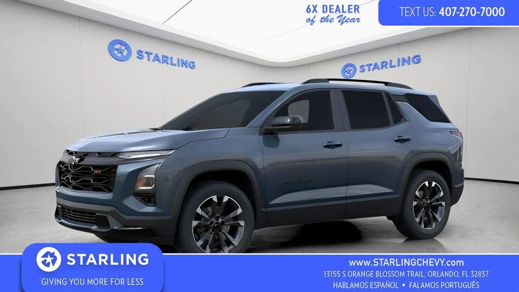New 2027 Lakeshore Blue Metallic Chevrolet RS image 1