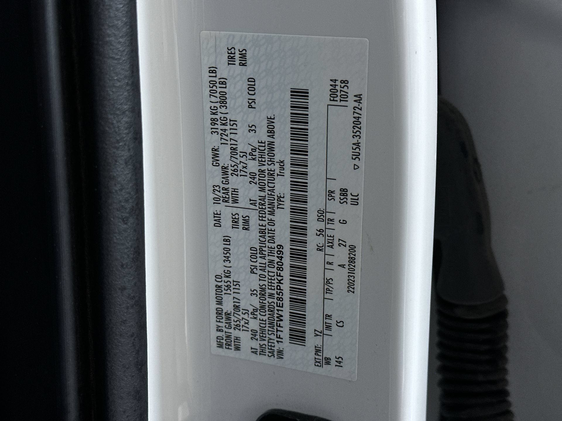 Used 2023 Oxford White Ford XL image 12