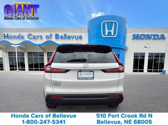 Certified Used 2023 Platinum White Pearl Honda EX-L AWD image 4