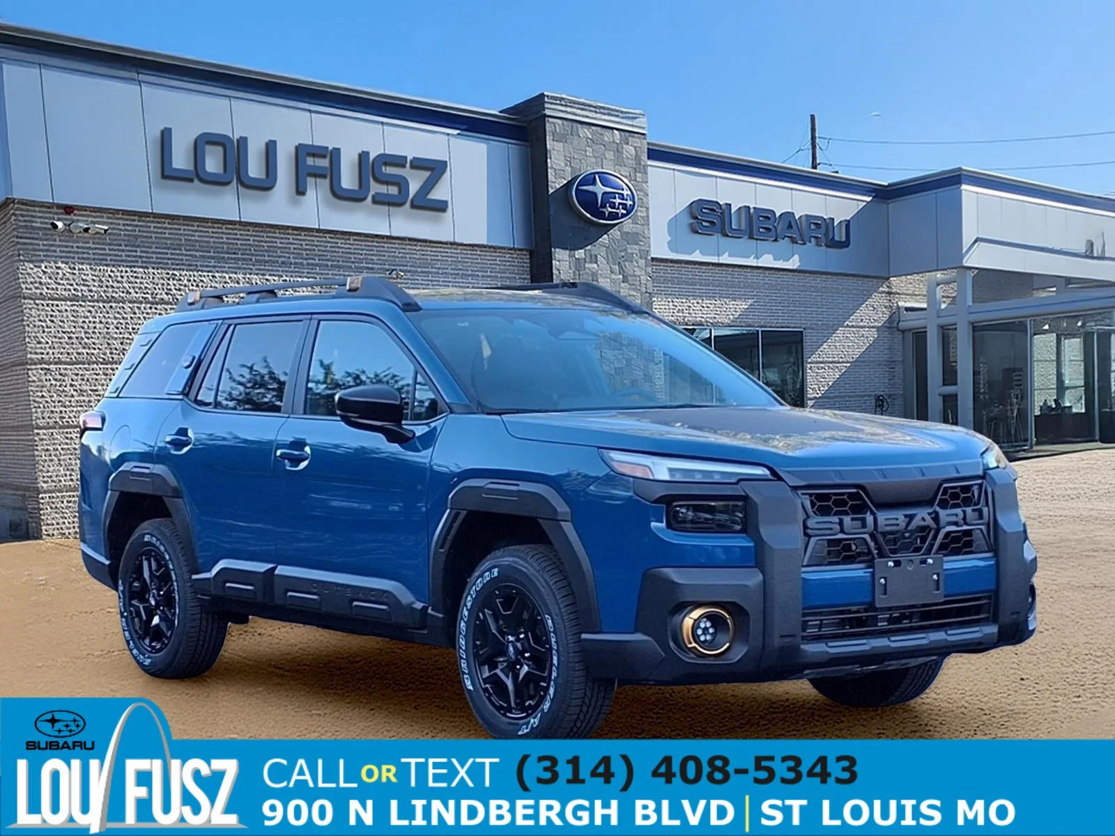 New 2026 GEYSER BLUE Subaru Wilderness image 1