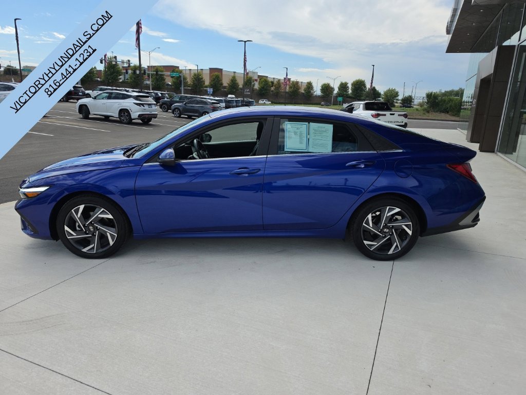 Used 2025 Hyundai Elantra Limited with VIN KMHLP4DG4SU909373 for sale in Kansas City