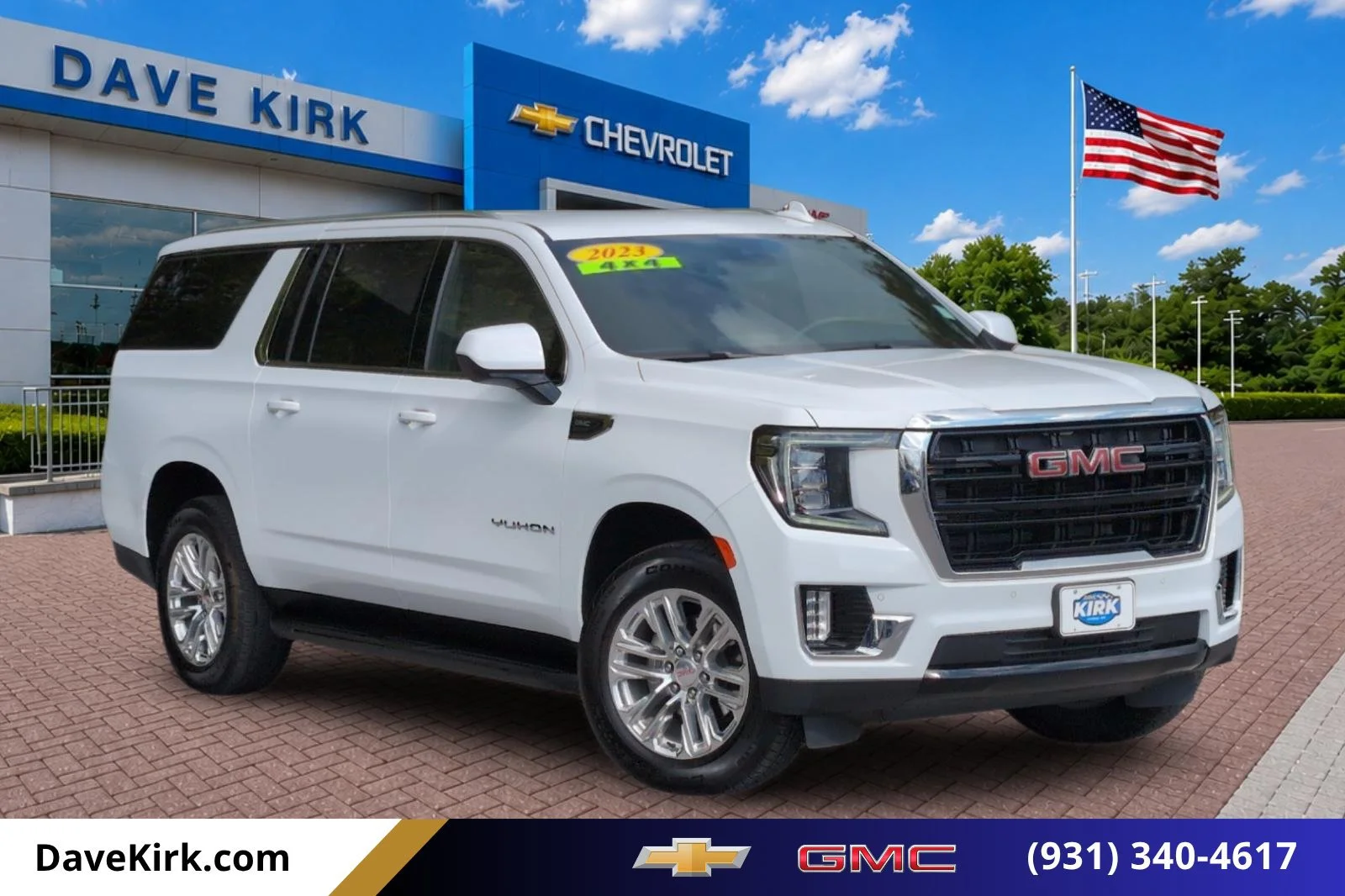 Used 2023 SUMMIT WHITE GMC SLE image 1
