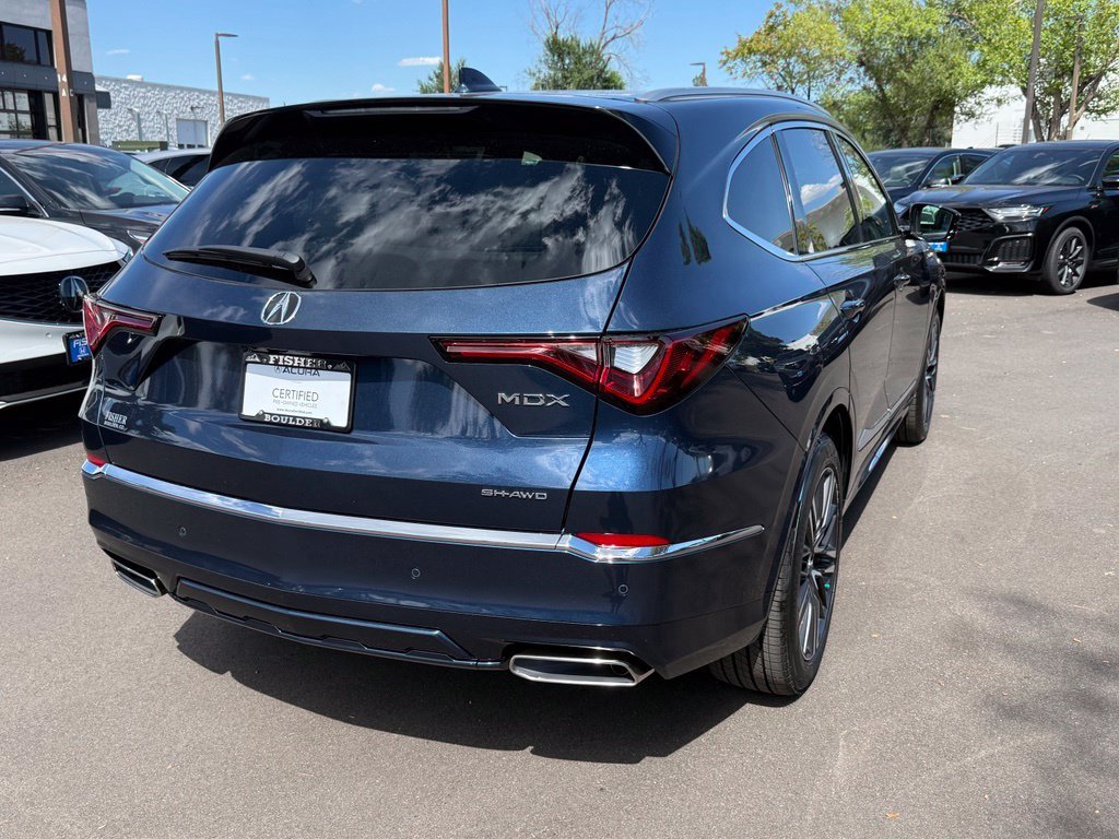Certified Used 2026 Canyon River Blue Metallic Acura Advance Package image 6