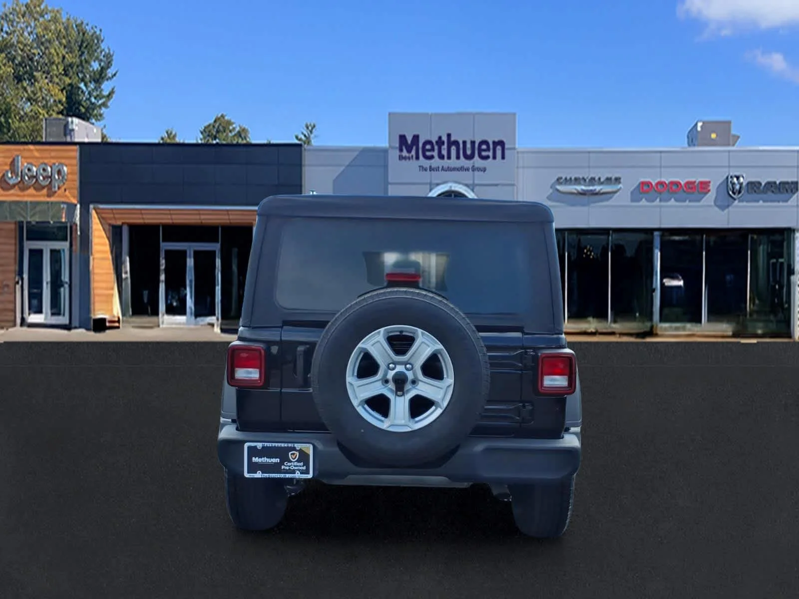 Used 2022 Black Clearcoat Jeep Unlimited Sport S image 5