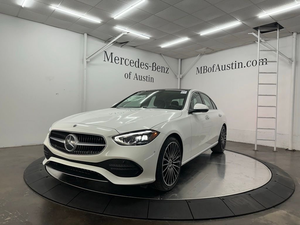 New 2026 Polar White Mercedes-Benz C 300 image 3