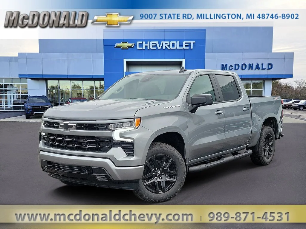 New 2026 Sterling Gray Metallic Chevrolet RST image 1