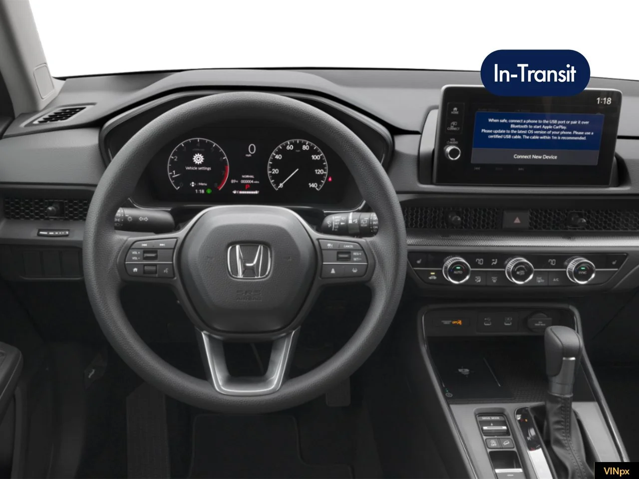 New 2027 Meteorite Gray Metallic Honda EX AWD image 7
