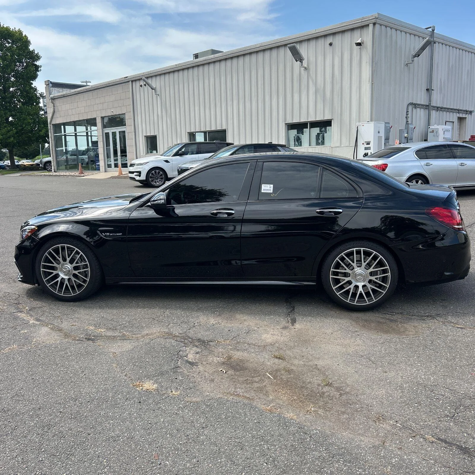 Certified Used 2021 Black Mercedes-Benz AMG® C 63 image 4