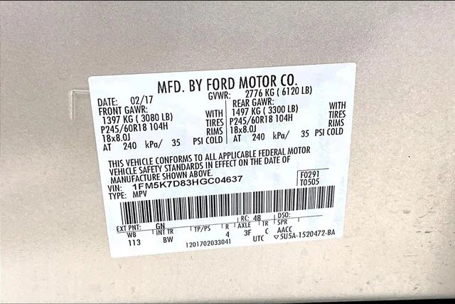 Used 2017 Gold Ford XLT image 16