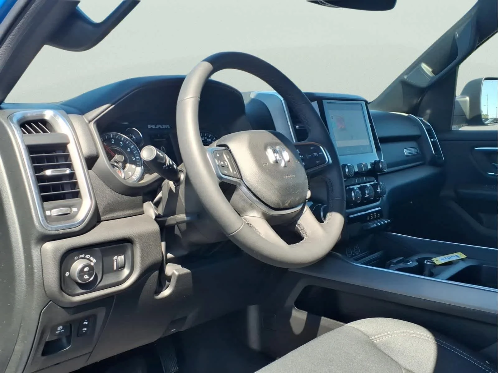 Used 2025 Hydro Blue Pearlcoat Ram Big Horn image 14