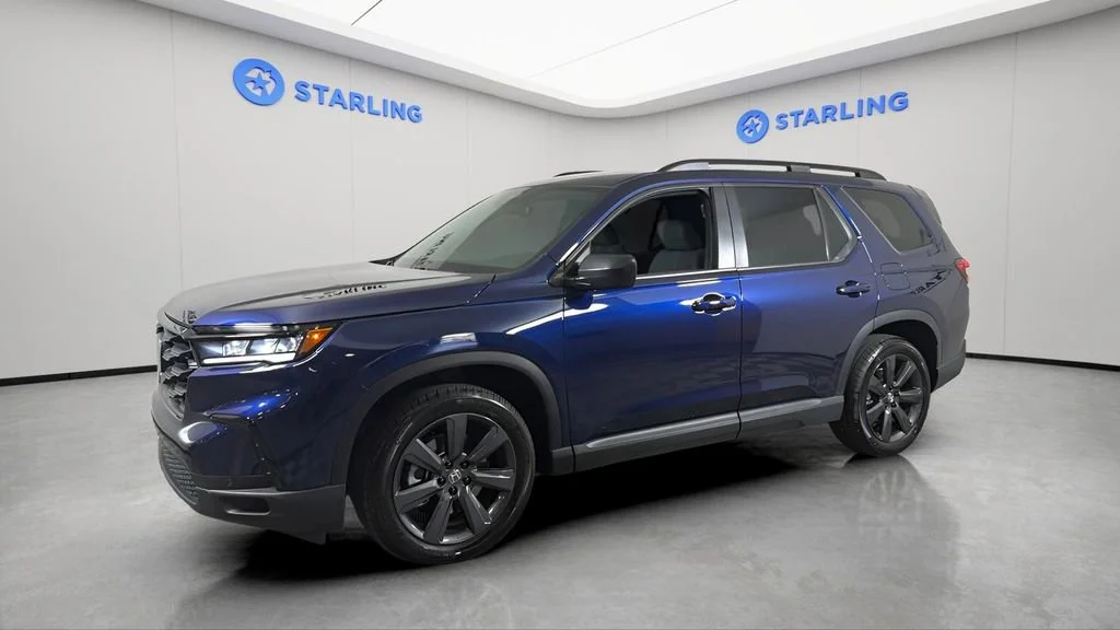 Used 2025 Blue Honda Sport image 2