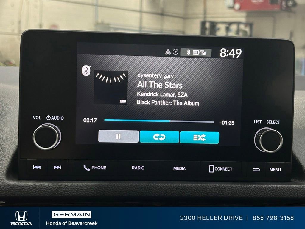 Certified Used 2025 Urban Gray Pearl Honda 4D SPORT image 53