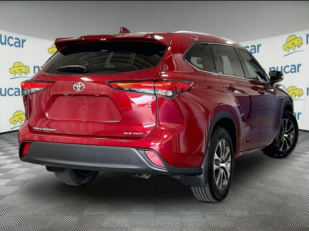 Used 2022 Red Toyota XLE image 6