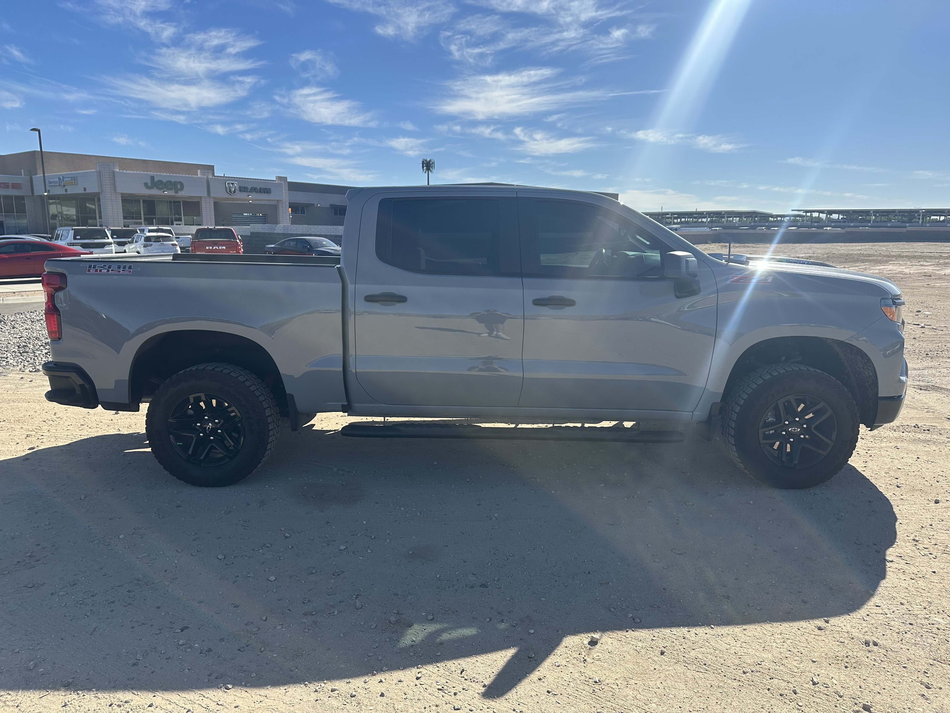Used 2025 Slate Gray Metallic Chevrolet Custom Trail Boss image 6