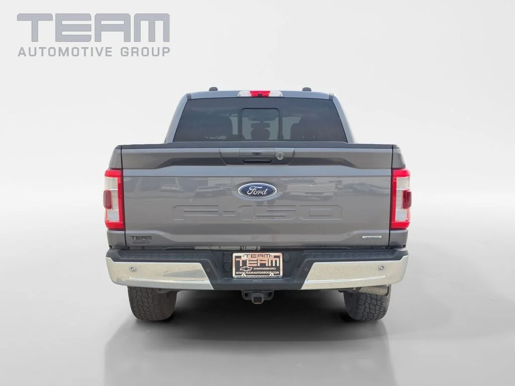 Used 2021 Gray Ford Lariat image 6