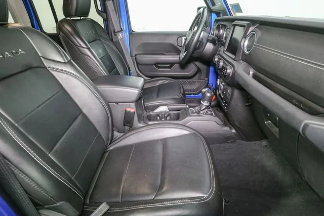 Used 2023 Blue Jeep Sahara 4xe image 17