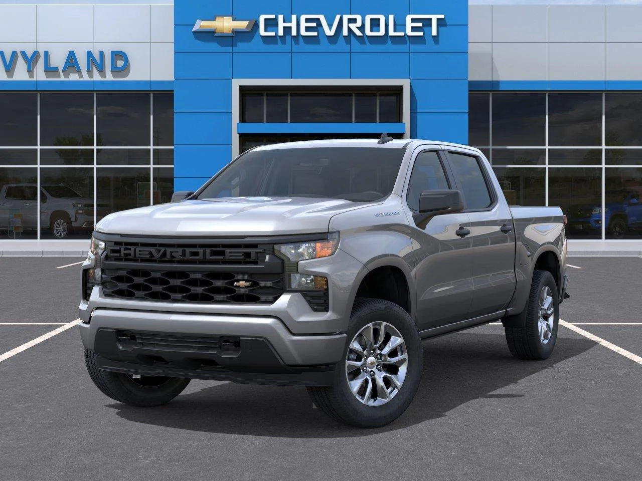 New 2026 Sterling Gray Metallic Chevrolet Custom image 6