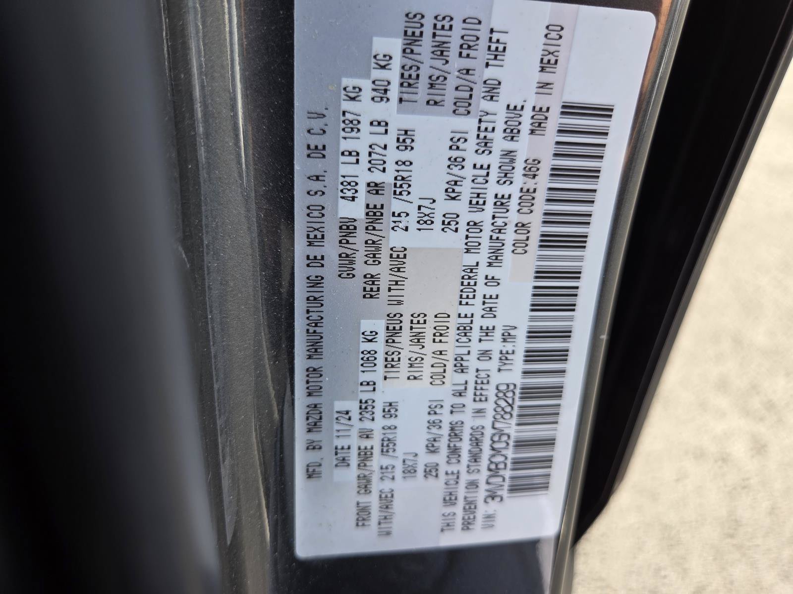 Used 2025 Machine Gray Metallic Mazda 2.5 S Preferred Package image 29