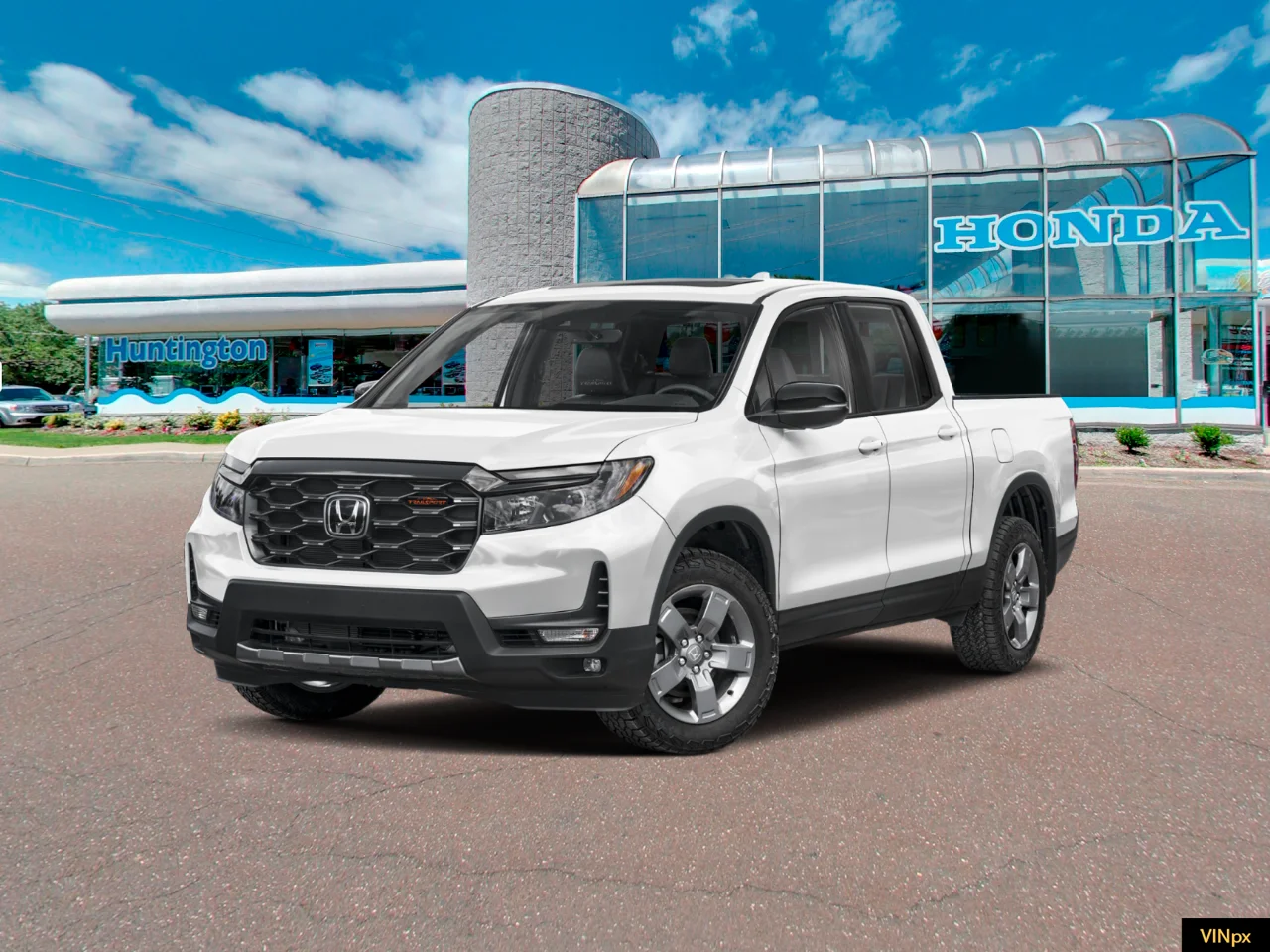 New 2026 Platinum White Pearl Honda TrailSport image 1