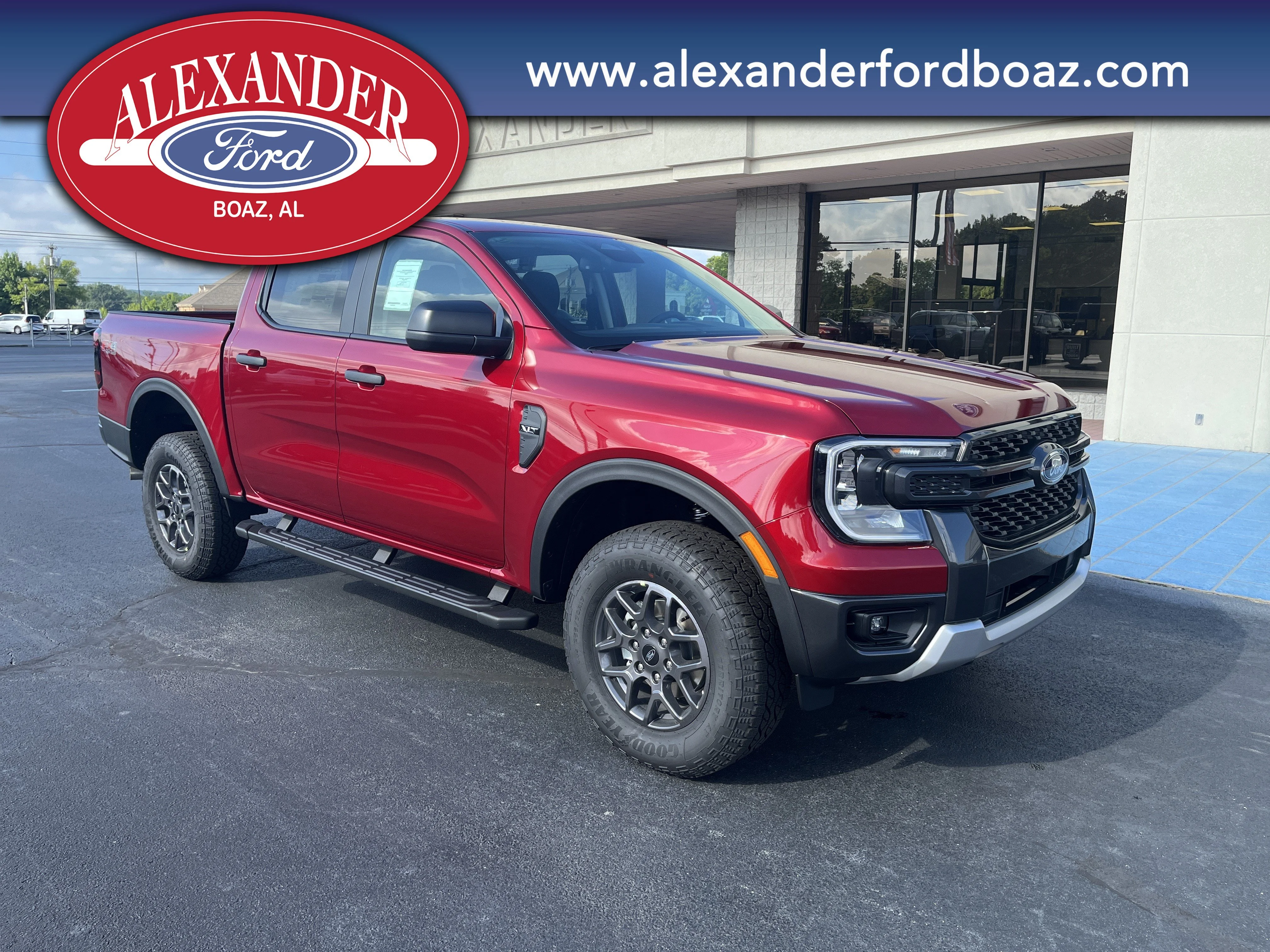 New 2026 Ruby Red Metallic Tinted Clearcoat Ford XLT image 3