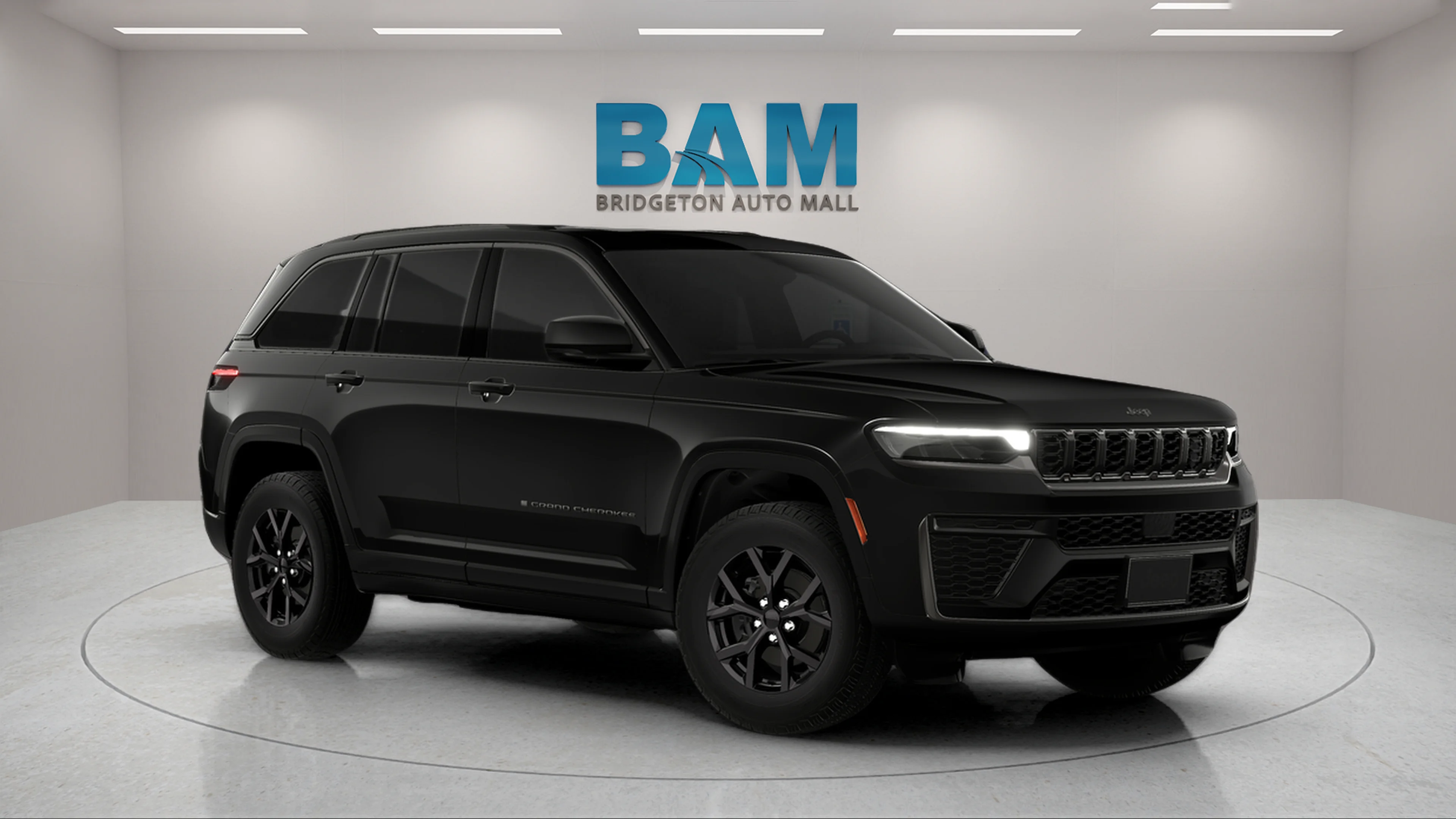 New 2026 Diamond Black Crystal Pearl-Coat Exterior Paint Jeep Laredo Altitude image 1