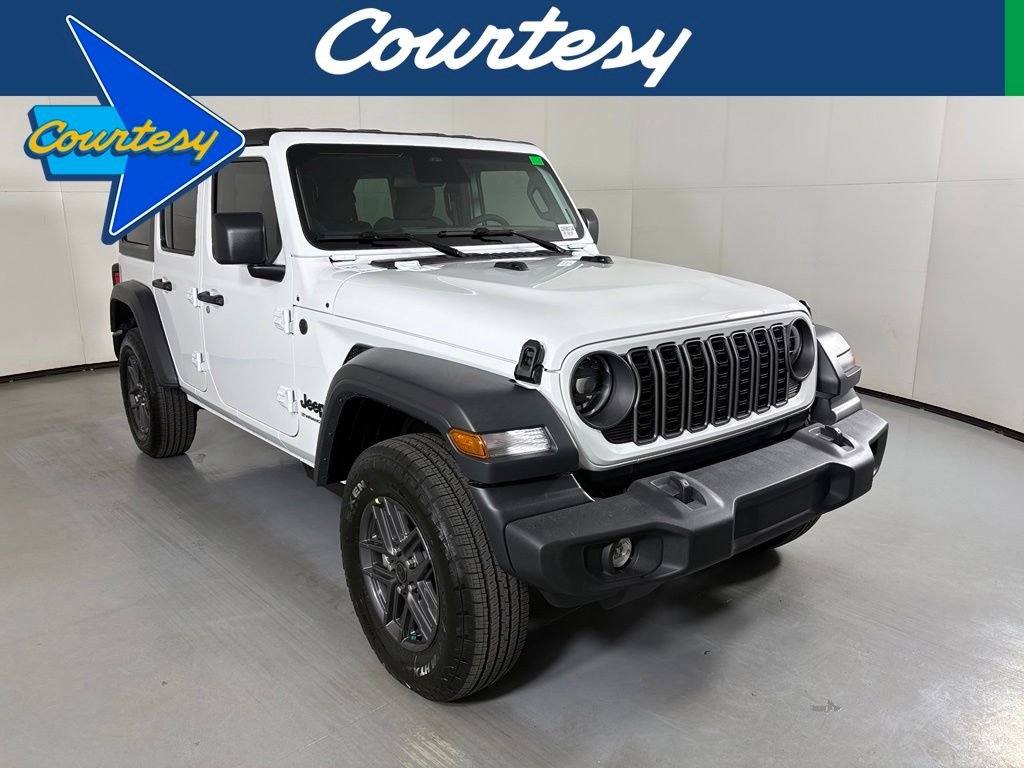 New 2026 Bright White Clearcoat Jeep Sport S image 1