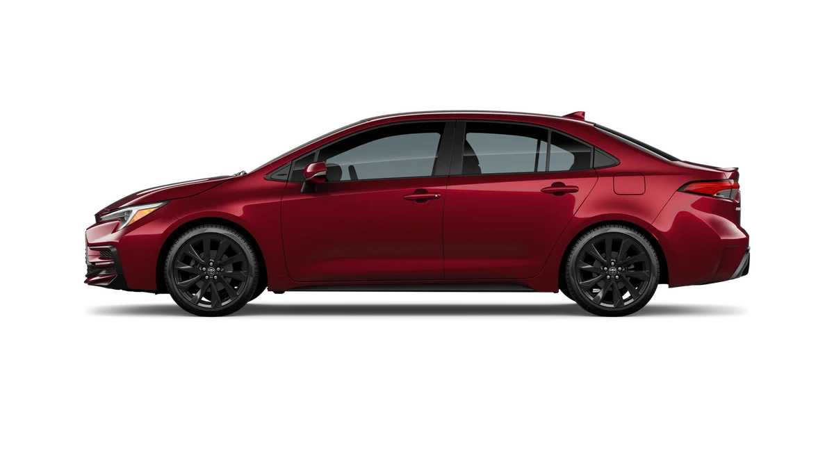 New 2026 Ruby Flare Pearl Toyota SE image 24