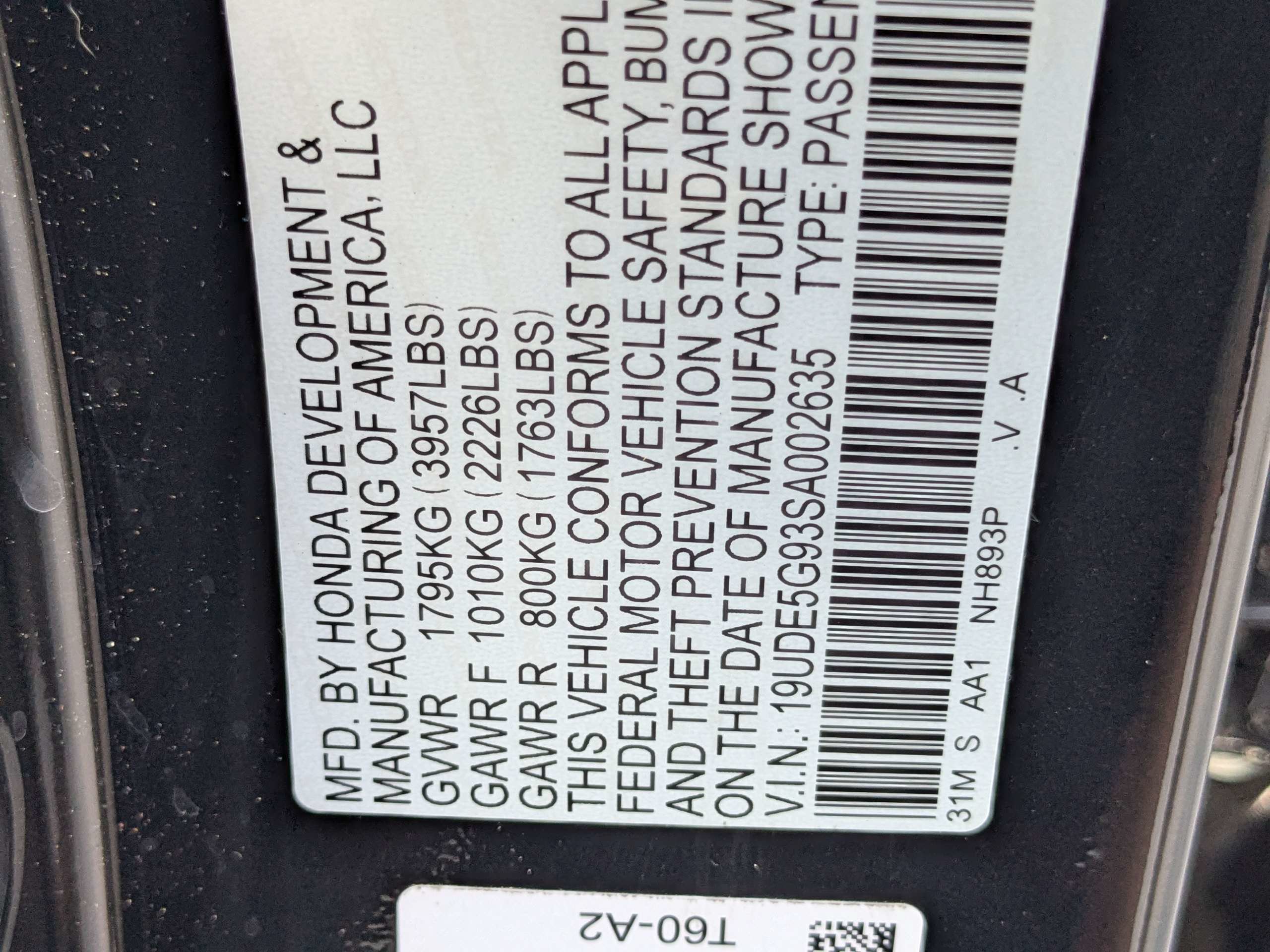 Used 2025 Majestic Black Pearl Acura TYPE S image 51