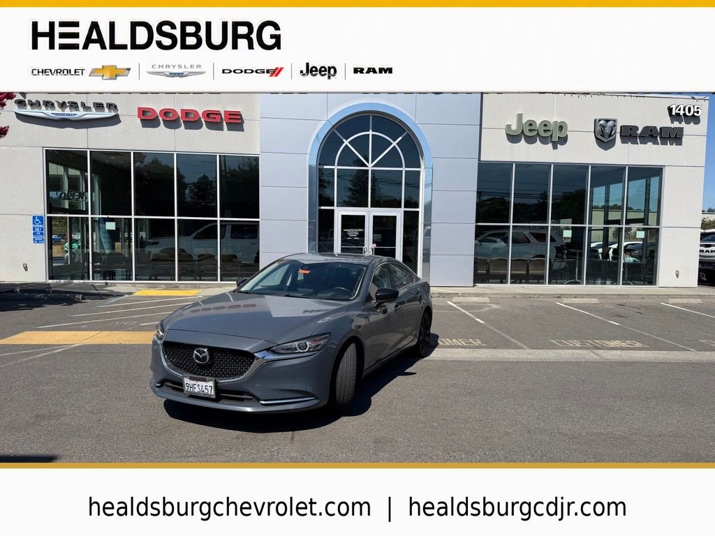 Used 2021 Gray Mazda Carbon Edition image 1