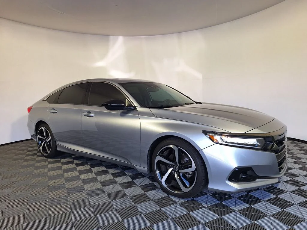 Certified Used 2021 Lunar Silver Metallic Honda Sport 2.0T image 3