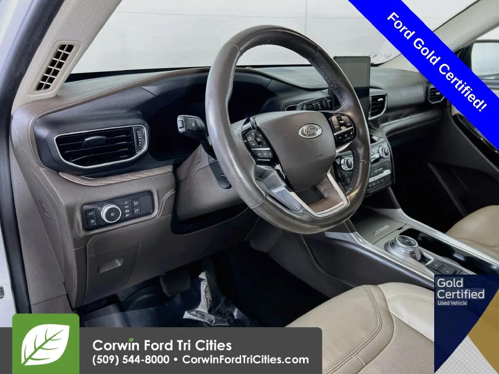 Used 2021 White Ford Platinum image 2